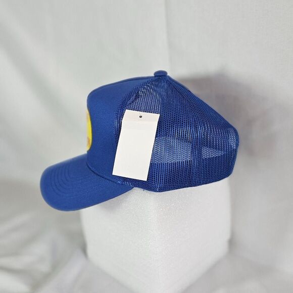 Bass Pro Shops Blue Trucker Hat Mesh Snapback - Picture 3 of 7